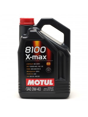 Motul 8100 X-Max 0W-40 5l